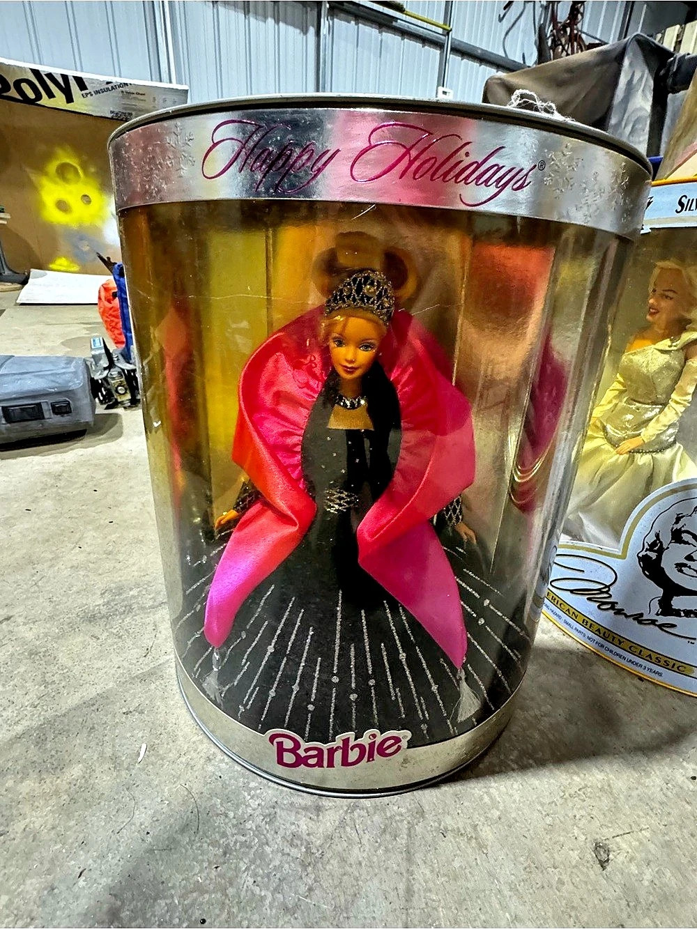 Barbie Holiday Doll in Pink & Black